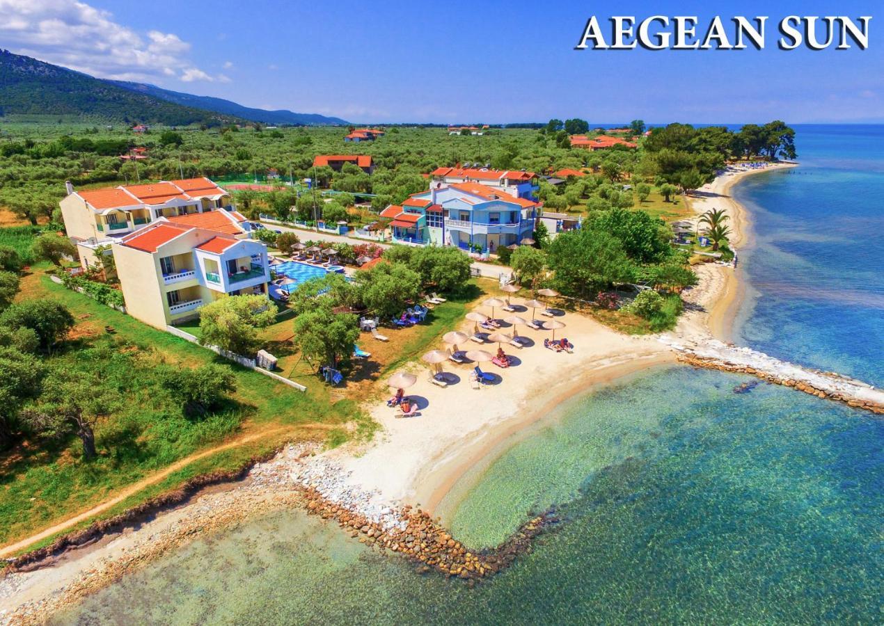 Aegean Sun Apartments Skala Rachoni  Ngoại thất bức ảnh